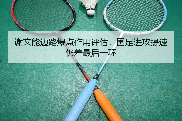 谢文能边路爆点作用评估：国足进攻提速仍差最后一环